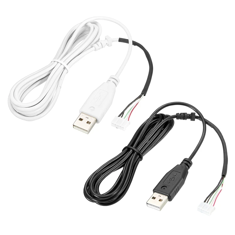 220 см игровая мышь USB кабель для мыши сменный провод для razer DeathAdder белый/черный кабель