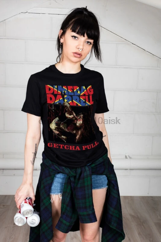 

Dimebag Darrell Getcha Pull Unisex T-Shirt Guitar Pantera Metal Rock