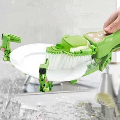

Dish Washer Intelligent Handheld Automatic Dish Brush Scrubber Antibacterial Dishwasher Kitchen Bowls Plates Tool
