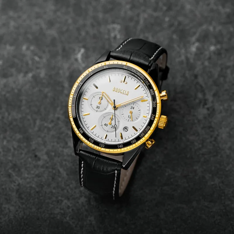 

BAOGELA Chronograph Watch Men Fashion Sport Quartz Clock Military Mens Watches Male Wristwatches Relogio Masculino