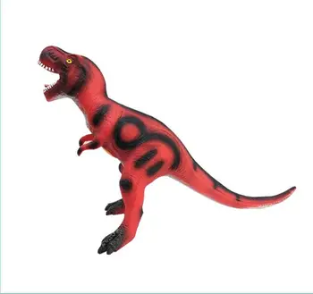 

New dinosaur toys, children's large voice simulation soft gelatin dinosaur toys Tyrannosaurus Jurassic model