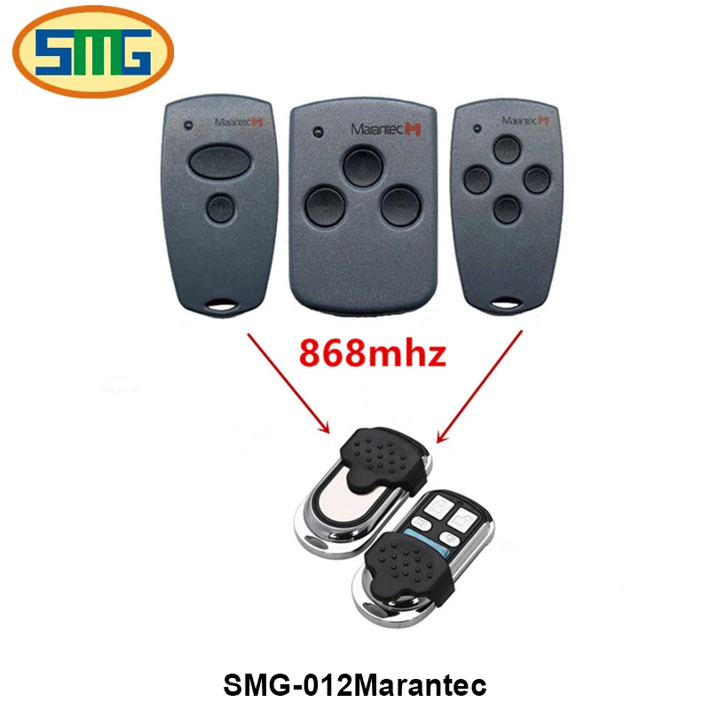 

Marantec D302 D304 compatible Remote Control Duplicator 868mhz Marantec garage door gate remote control