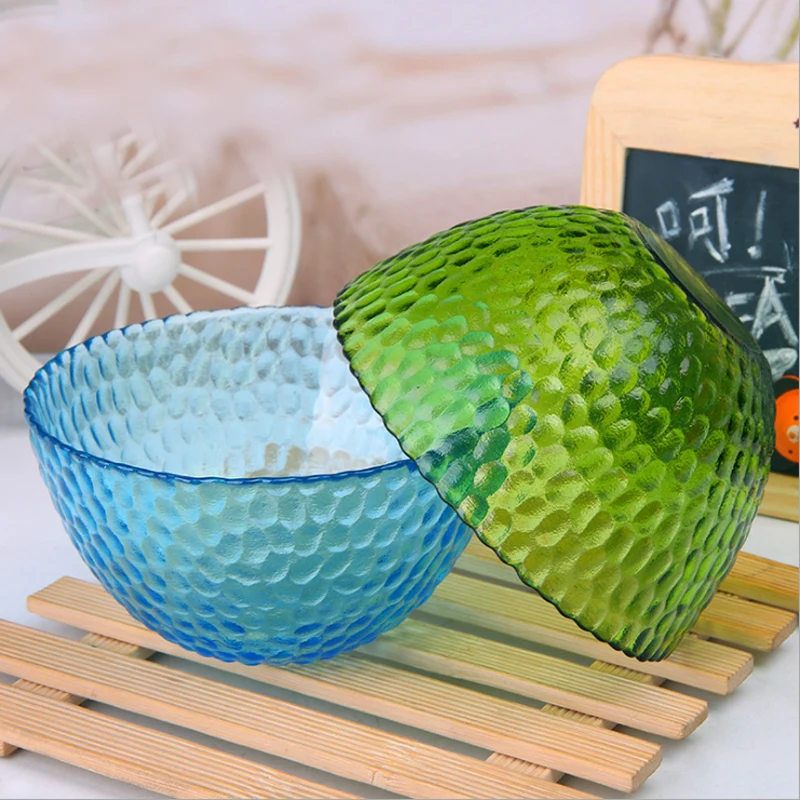 

Glass Salad Bowl Kitchen Bowl Simple And Exquisite 200 ml Glittering And Translucent
