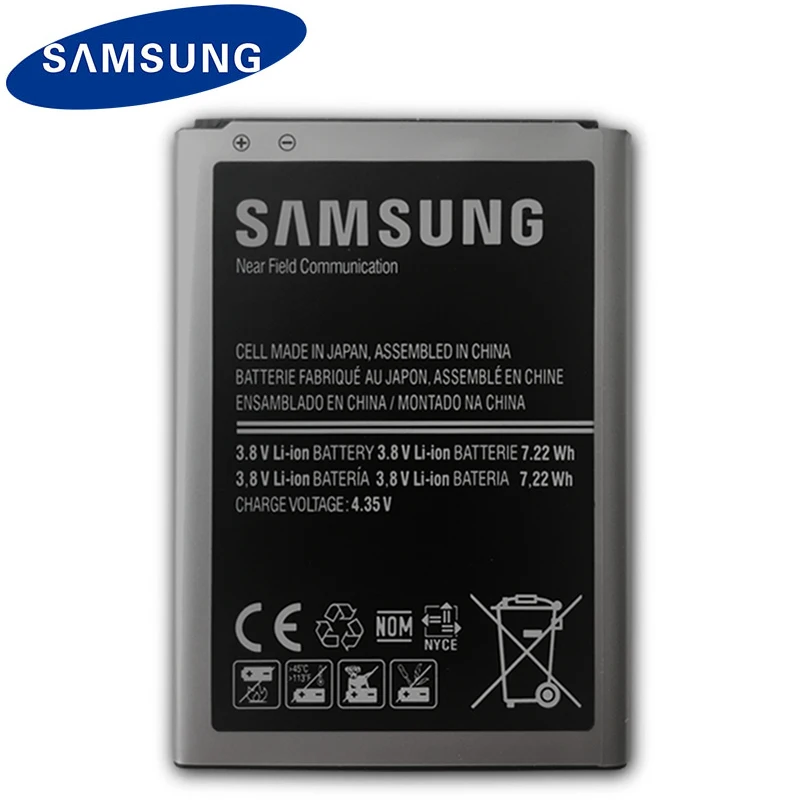 Оригинальная Аккумуляторная батарея для телефона SAMSUNG Ace 4 GALAXY Style LTE EB BG357BBE G357