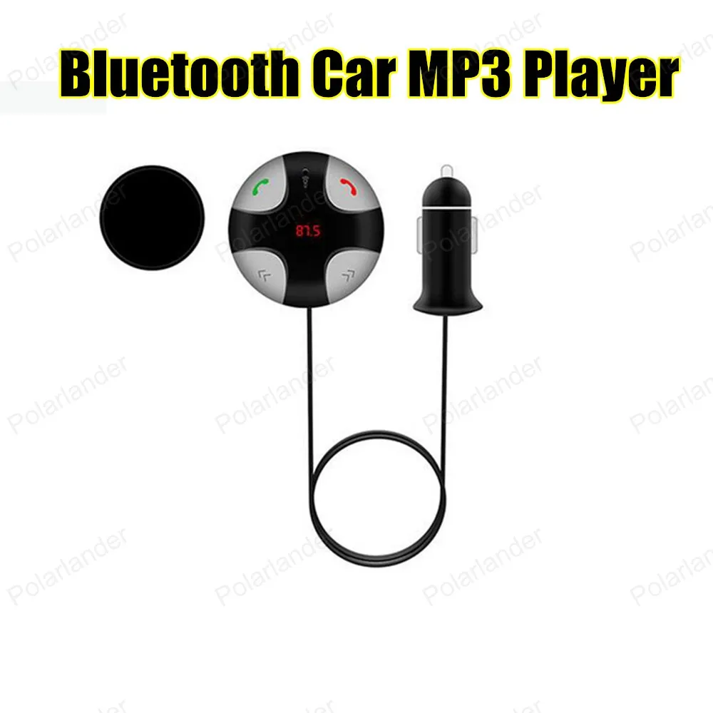 Bluetooth Handsfree CarKit Bluetooth FM передатчик MP3 плеер, автомобильный набор, Зарядное устройство для смартфонов