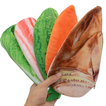 

Pencil Case School Supplies Vegetable Etui Estuche Escolar Kawaii Trousse Scolaire Stylo Pencilcase Plush Astuccio Scuola