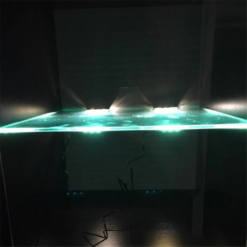 Glazen Planken Met Led Verlichting - ARCHIDEV Glazen Planken Met Led Verlichting - ARCHIDEV