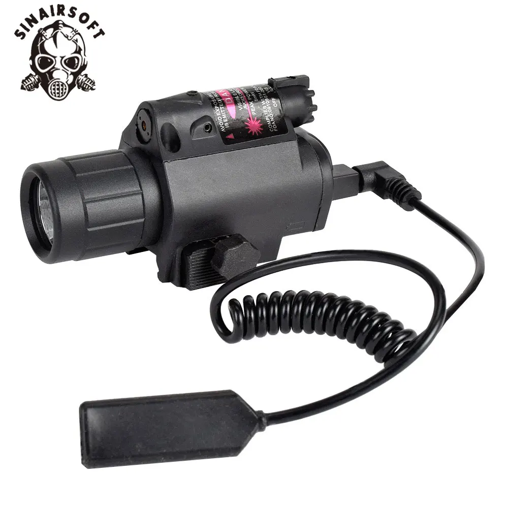 SINAIRSOFT 2 в 1 страйкбол охота M6 CREE светодиодный фонарь 200LM прицел Тактический