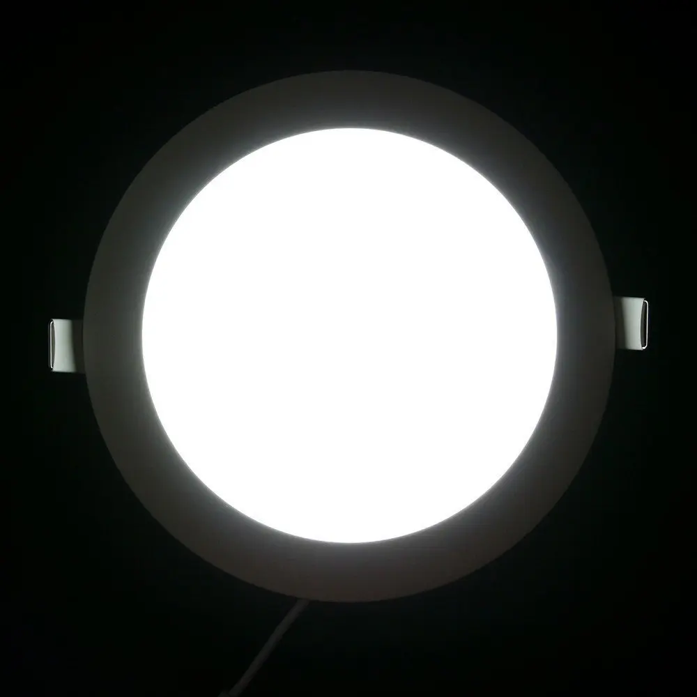 18W LED Round Recessed Ceiling Flat Panel Down Light Ultra slim Lamp Cool White 6500K 18W LED Round Recessed Ceiling Flat Panel Down Light Ultra slim Lamp Cool White 6500K