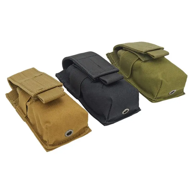 

Military Molle Pouch Tactical Pouch Knife Pouch Flashlight Hunting Bags Fanny Pack 2018 Nylon Waist Bags for Men 5.8 x 3 x11.5cm