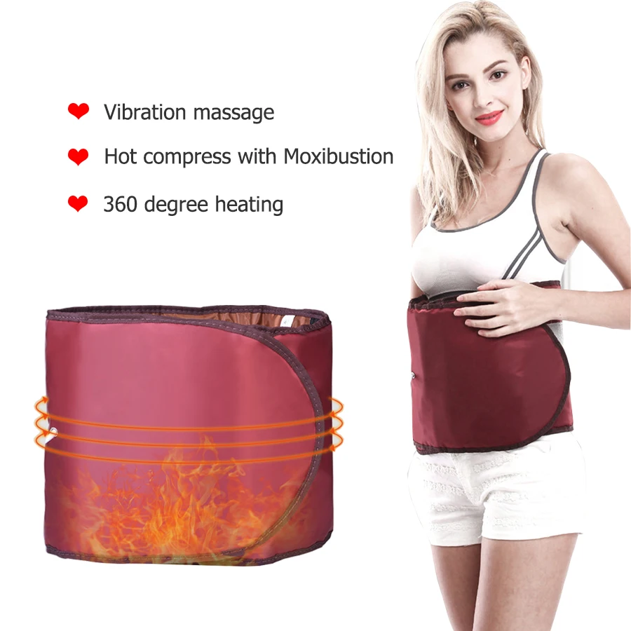 Electric massage slimming belt Far infrared thermal electric heating