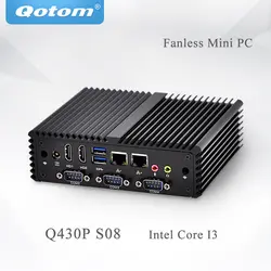 Qotom Mini PC Q430P Кач Core 2 Gigabit LAN построить маршрутизатор Mini PC