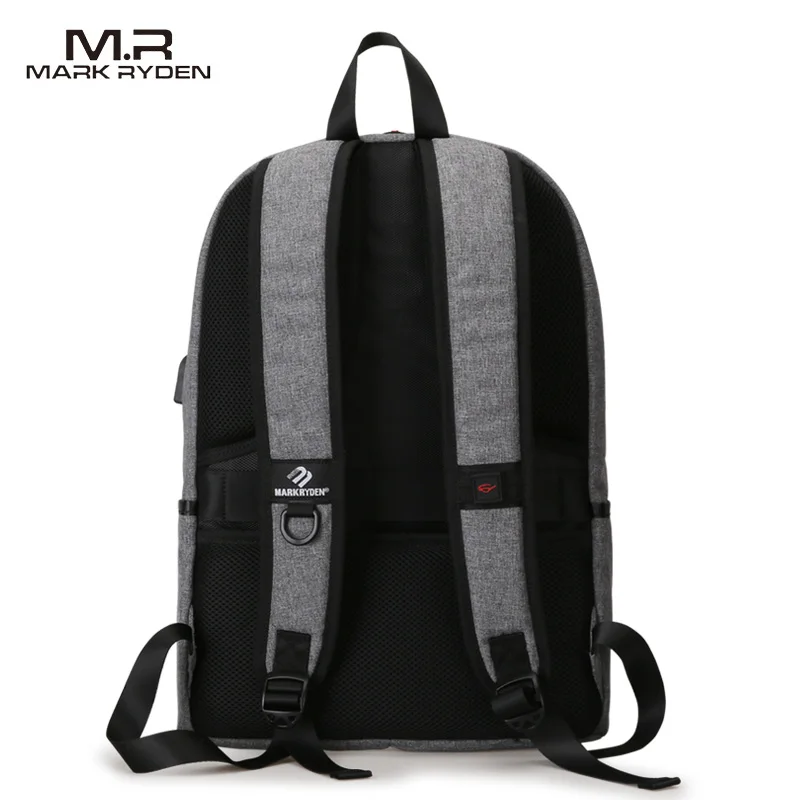 Mark Ryden, Новое поступление, четыре цвета, USB дизайн, рюкзак для мужчин, мужской, студенческий, рюкзак, выходные, Mochila
