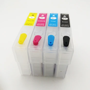 

vilaxh 603XL T603XL T603 Refillable Ink Cartridge with ARC chip For Epson XP2100 XP2105 XP3100 XP3105 XP4100 XP4105 WF2810