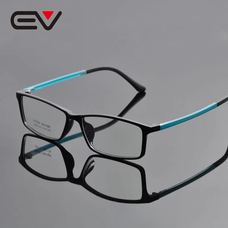 2016 New Fashion Men Tr90 Square Eyeglasses Frames Brand Design Women Optical Eyewear Frame