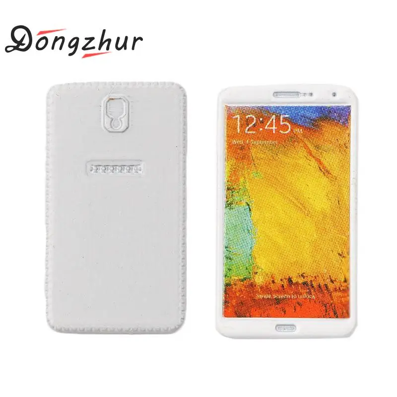 

Dongzhur 1:12 Doll House Accessories Mini Mobile Phone Simulation Mobile Phone Doll House Decoration High Quality