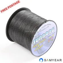 8 нитей 30LB 100 м PE плетеная стальная плетеная рыболовная леска Braide рыболовная леска-SUNBANG