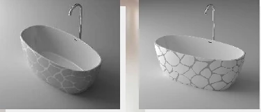 CUPC сертификат отдельно стоящая акриловая ванна сделанная из акрила + ABS