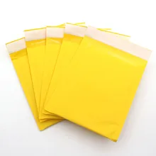 3 шт/lot130*150 мм крафт-бумажный клатч-конверт с пузырьками посылки плюс коврик транспортный конверт с сумочка из пузырчатой пленки бизнес подарок