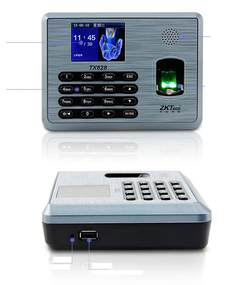 tx628 biometric reader