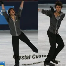 Одежда для фигурного катания на заказ для мужчин/мальчиков Модный бренд Vogue костюм для соревнований по фигурному катанию DR3129