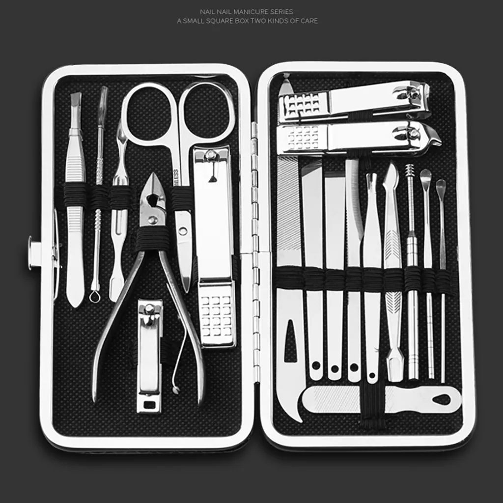 

Nail Cutter Set Stainless Blackhead Facial Acne Spot Nail Clipper Scissors Set Nails Art 16 Nail Cutter Podologia Nagelknipper