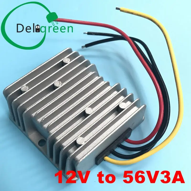 

12V to 56V 3A DC DC Converter Regulator Car Step up boost module power supply