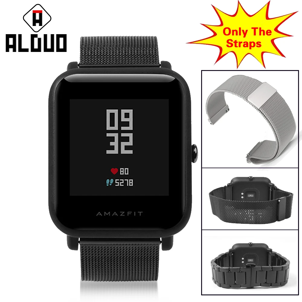 amazfit pace metal strap