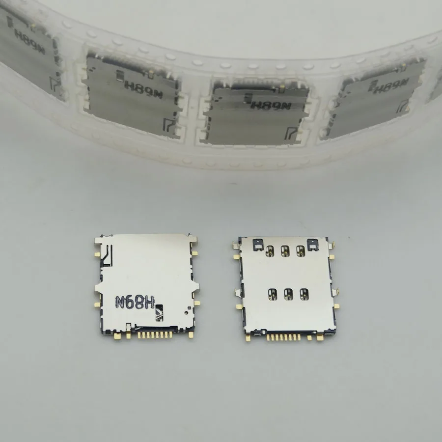 2 шт./лот разъем для считывания Sim карт samsung Tab 3 8 0 T310 T311 T210 T211 T315 T111 P5200 модуль гнезда