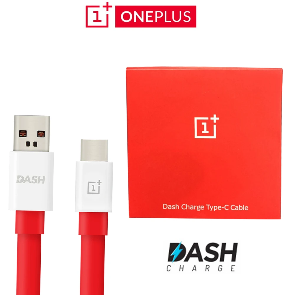 Original Oneplus 5t Cable , Dash Charge 100/150Cm Usb to Type C Data