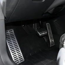 Pédale d'accélérateur à gaz automatique, repose-pieds et pédale de frein, pour Volkswagen vw Tiguan Touran, pour skoda Yeti, MT et AT, stylisme de voiture
