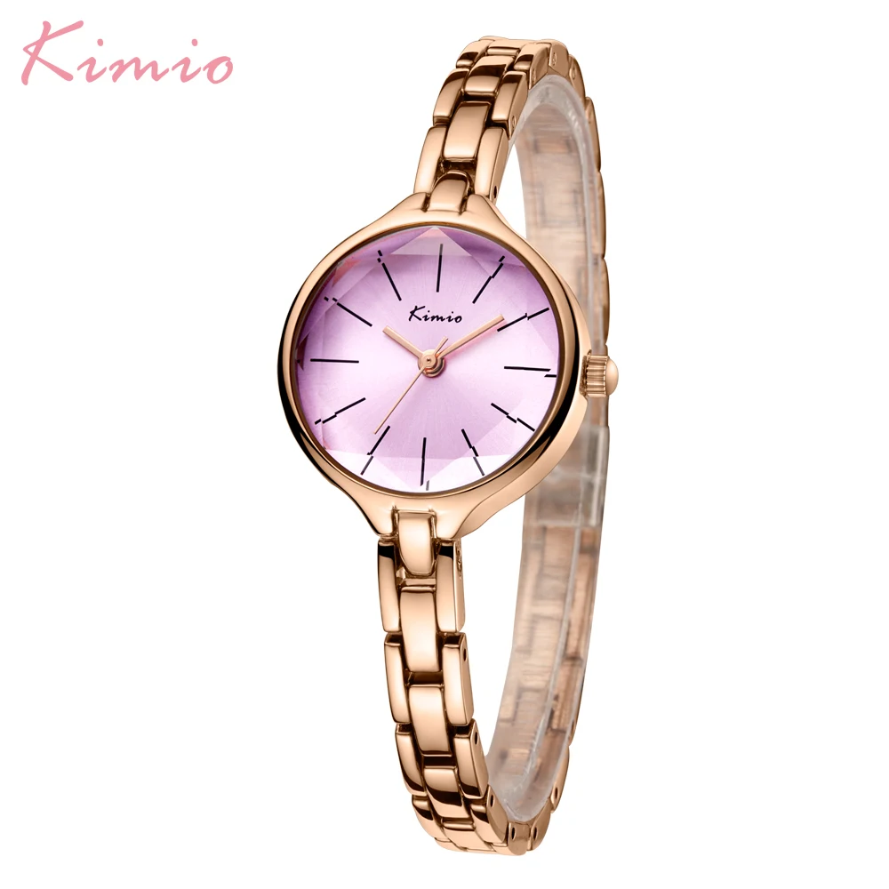 KIMIO Small Watch Women Simple Quartz Luxury Branded Watches For Ladies