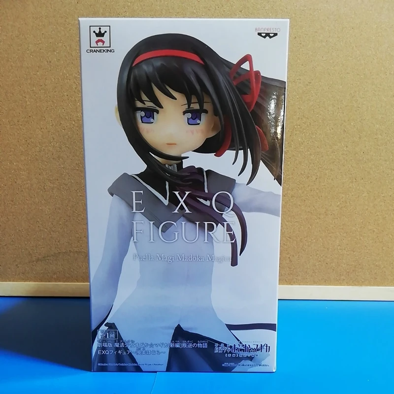 WSTXBD BANPRESTO EXQ фигурка HOMURA AKEMI Puella Magi Madoka волшебные игрушки Фигурки Модель Куклы Brinquedos