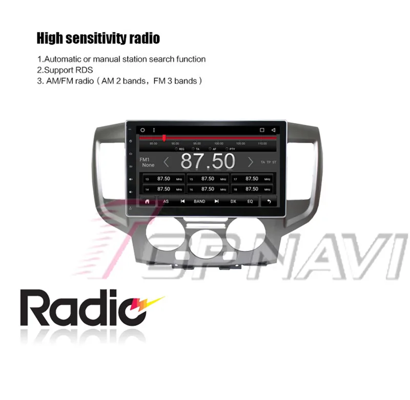car multimedia 1din For Nissan NV200 2011