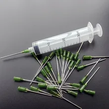 30ml Industrial Syringes with 14G , 1.5 inch(38mm) Blunt Tip Fill Dispensing Needle (Pack of 10 sets)