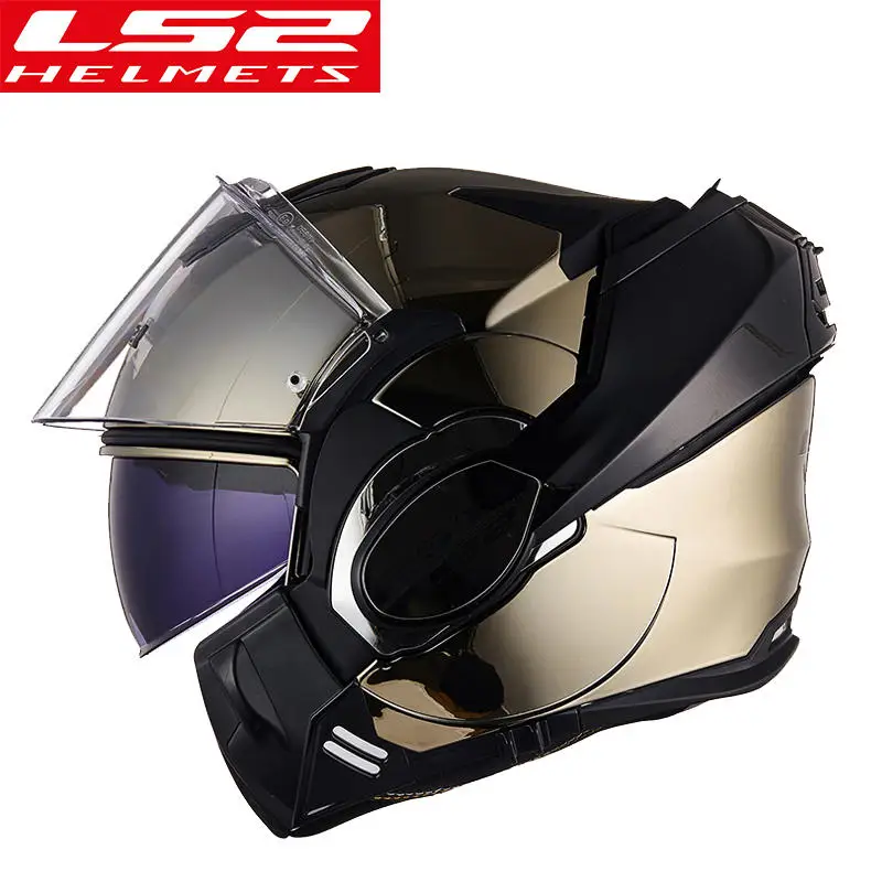 Винтажный Ls2 FF399 откидной мотоциклетный шлем с противотуманной накладкой Pinlock Casco Moto Ретро модульный шлем jet ls2 Moto Casque - Цвет: 15