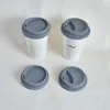 silicone cover lids (without mugs) for mugs Ceramic cup Seal cover,silicone Reusable cup lids bamboo coffee mugs lids wholesale ► Photo 1/6