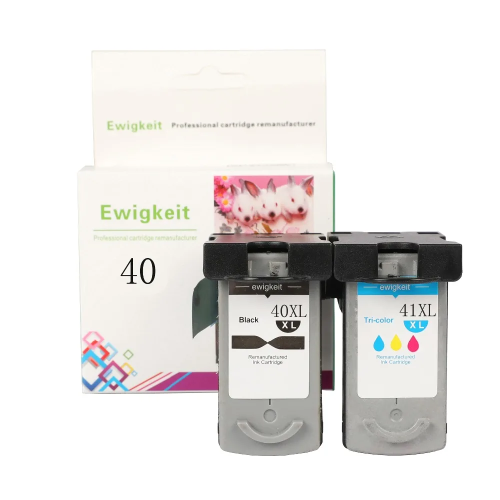 

Compatible for Canon 40 41 for PG40 CL41 ink cartridge for Canon Pixma MP140 MP150 MP160 MP180 MP190 MP210 MP220 MP450 MP470