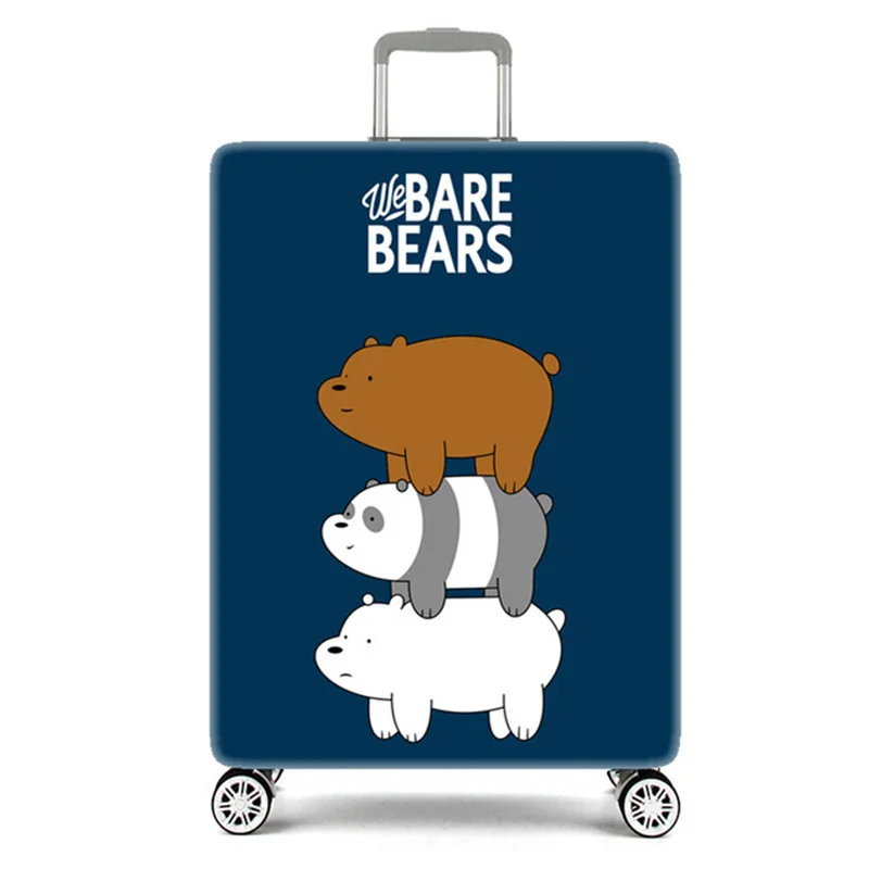 Эластичный Чехол для багажа для путешествий, защитный чехол для багажа, Чехол для багажа, используемый для чемодана 18-32 дюймов, аксессуары для путешествий