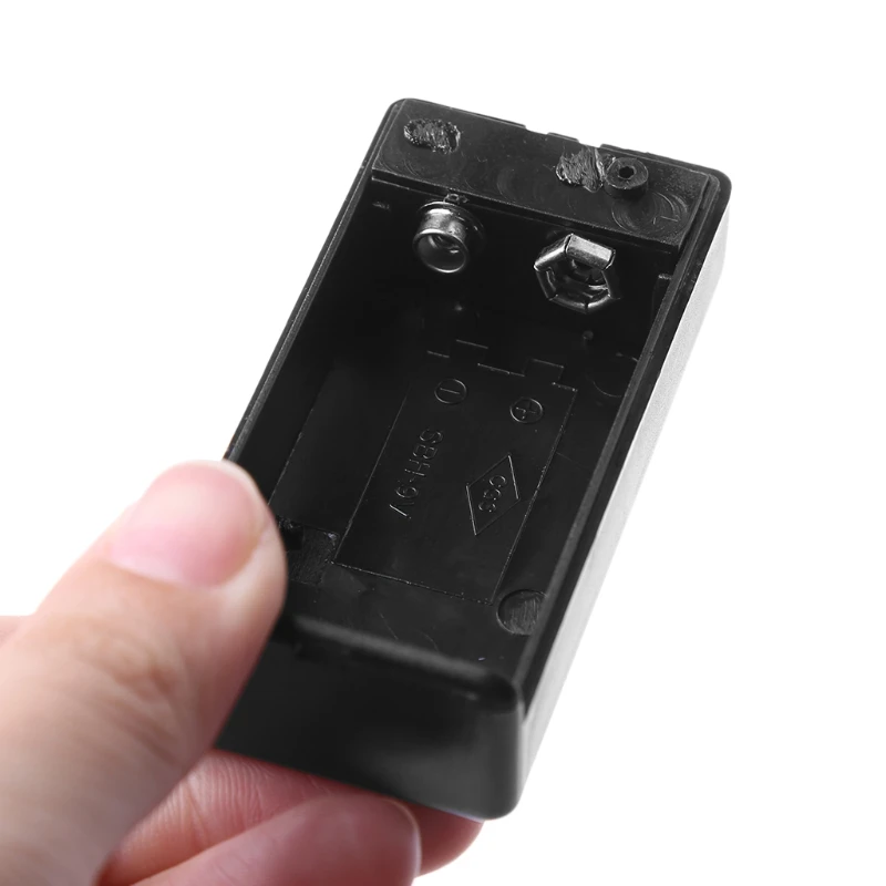 Новый DIY 9V держатель батареи коробка контейнер для хранения с кабелем вкл/выкл