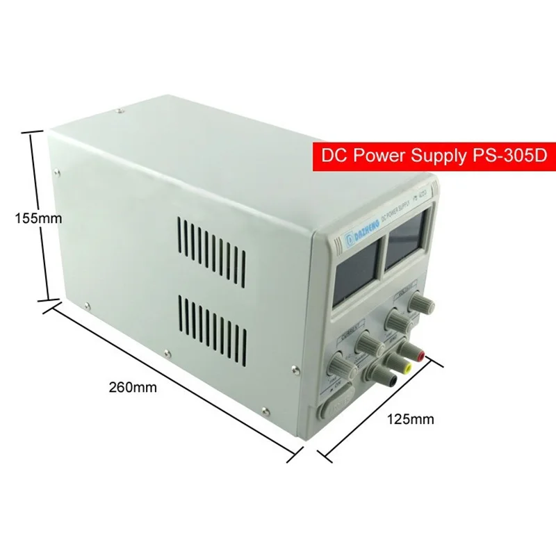 Источник стабилизированного напряжения даженг 30V 5A переменная источник постоянного тока Питание цифровой Дисплей PS-305D 110 V/220 V