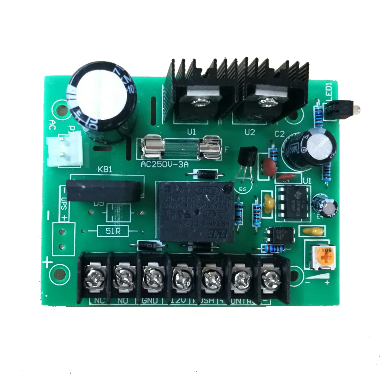 Details about   POWER UPS CIRCUIT BOARD CARD 100/24VDC D/C 9817 