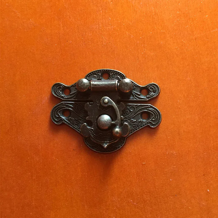 

10Pcs Antique Bronze Hasps Latches For Jewelry Box Drawer Suitcase Case Hasp Latch Catch Clasp 38*29mm