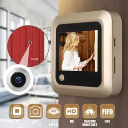 Горячая Распродажа 2,4 дюймовый цифровой ЖК-дисплей видео дверной звонок дверной глазок Дверь камера наблюдения за глазами с ЖК TFT 160