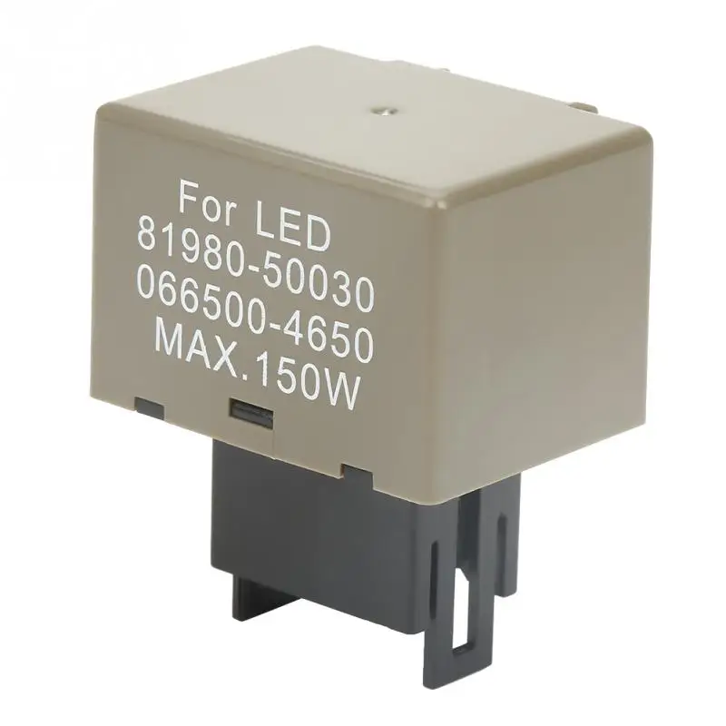 8 Pin 150W Electronic LED Flasher Relay For LED Turn Signal Light Bulbs