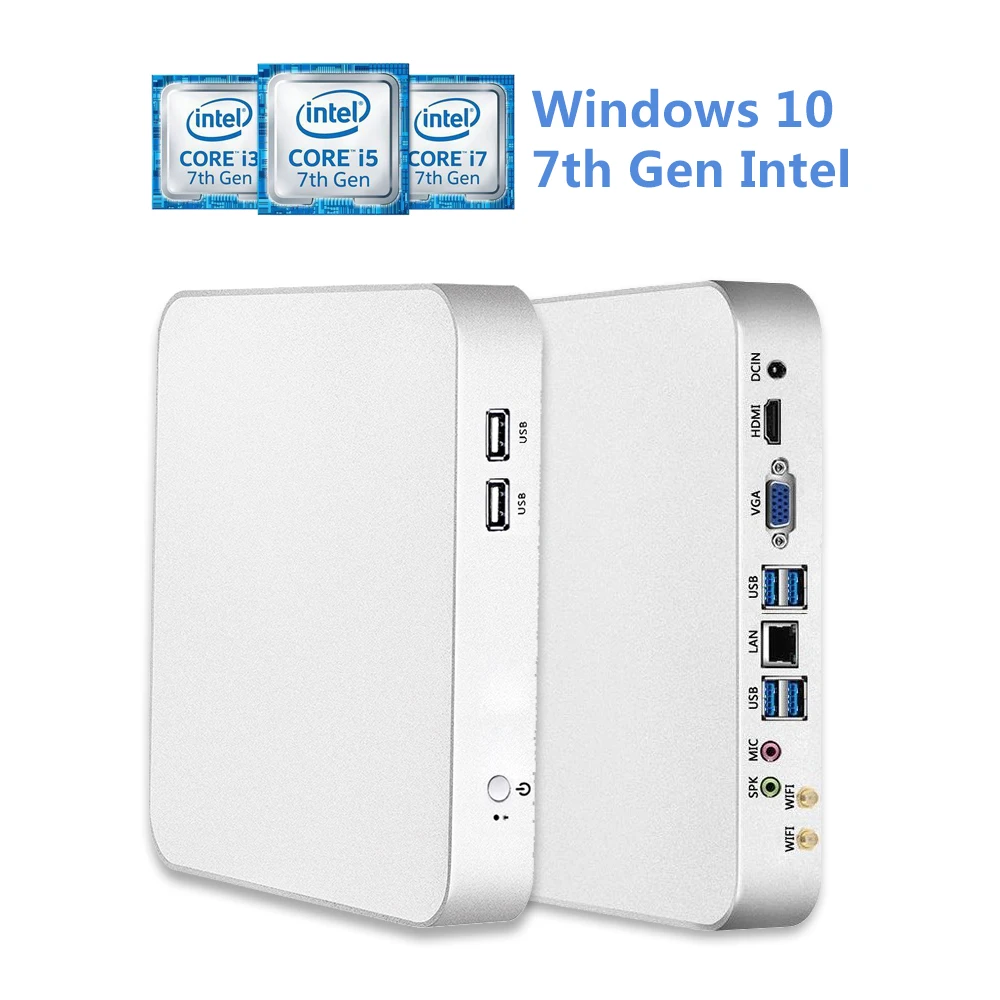 Intel Core CPU font b Mini b font font b PC b font i5 7200U i7