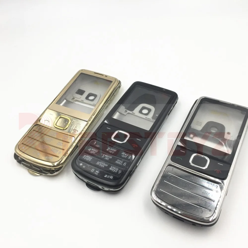 RTBESTOYZ для Nokia 6700 классический 6700C полный корпус Чехол русская английская клавиатура черный серебряный золотой