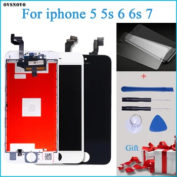 

3D Touch LCD Replacement for iPhone6 6s 7 5s Screen Replacement Digitizer Assembly for iPhone 6 lcd display No Dead Pixel +Gifts