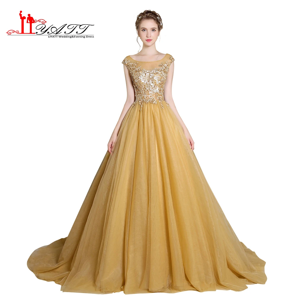 Best Modern Dresses Prom Dress Evening font b Gown b font 2017 New font b Design b font Gold - Best Modern Dresses