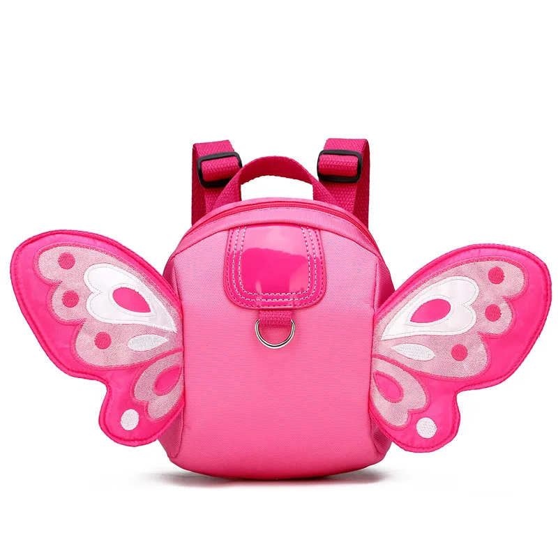  New Kawaii Plush Kids Anti-lost Butterfly Wings Backpack Toy Mini School Bag Children Gifts Kinderg - 32960898987